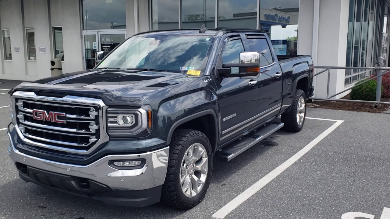 Michael's new 2018 GMC Sierra 1500 SLT Max Trailering from Jones GMC