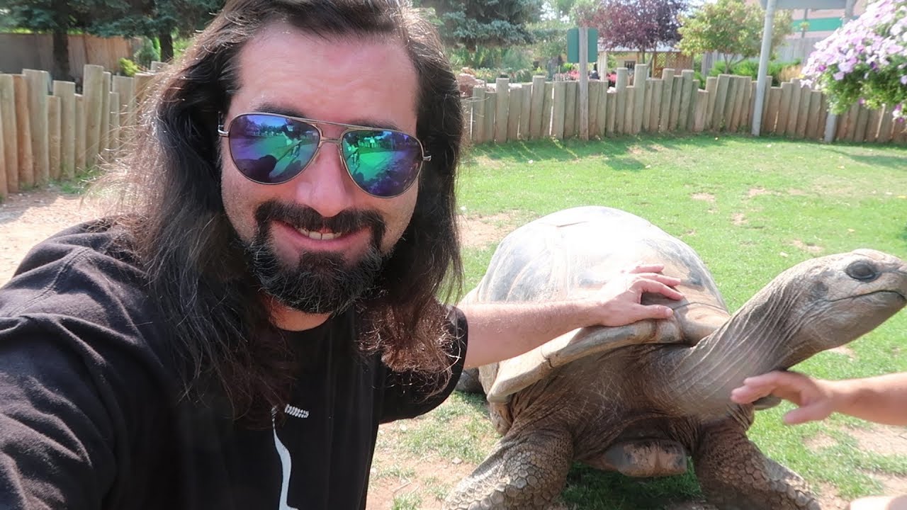 adventures of aladdin BEHIND THE SCENES AT REPTILE GARDENS! - Dāv Kaufman