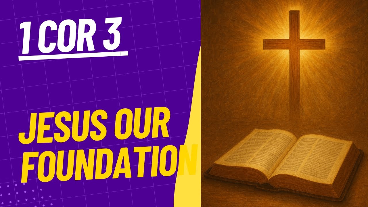 Jesus Christ Is the Only Foundation | 1 Corinthians 3:11–15 - YouTube