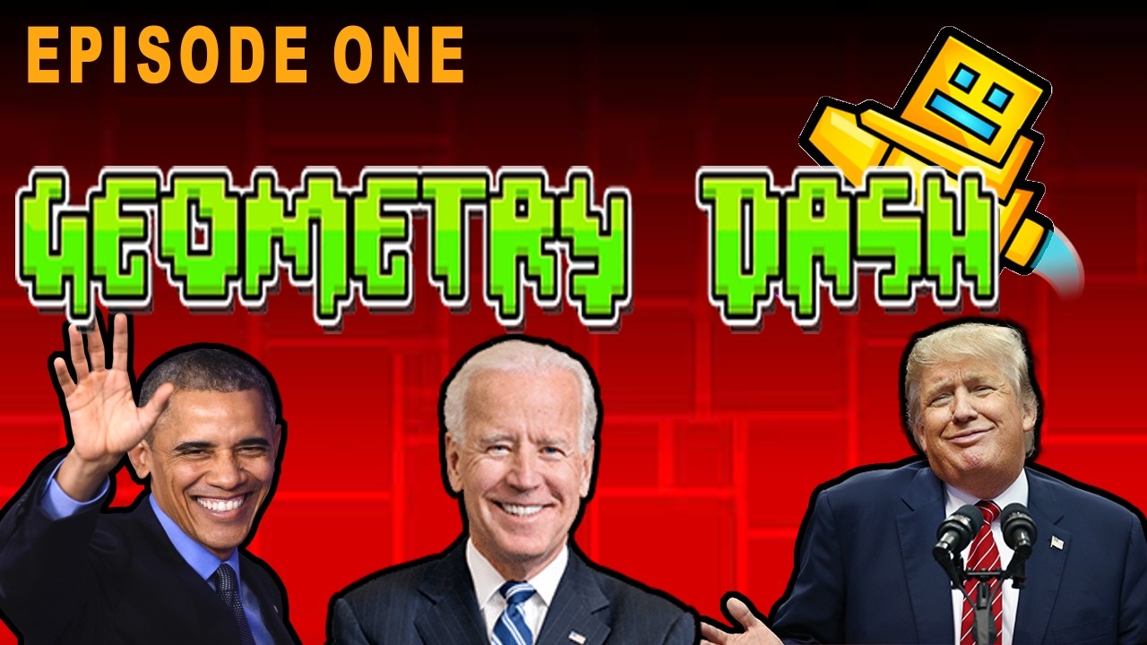 Presidents Play Geometry Dash