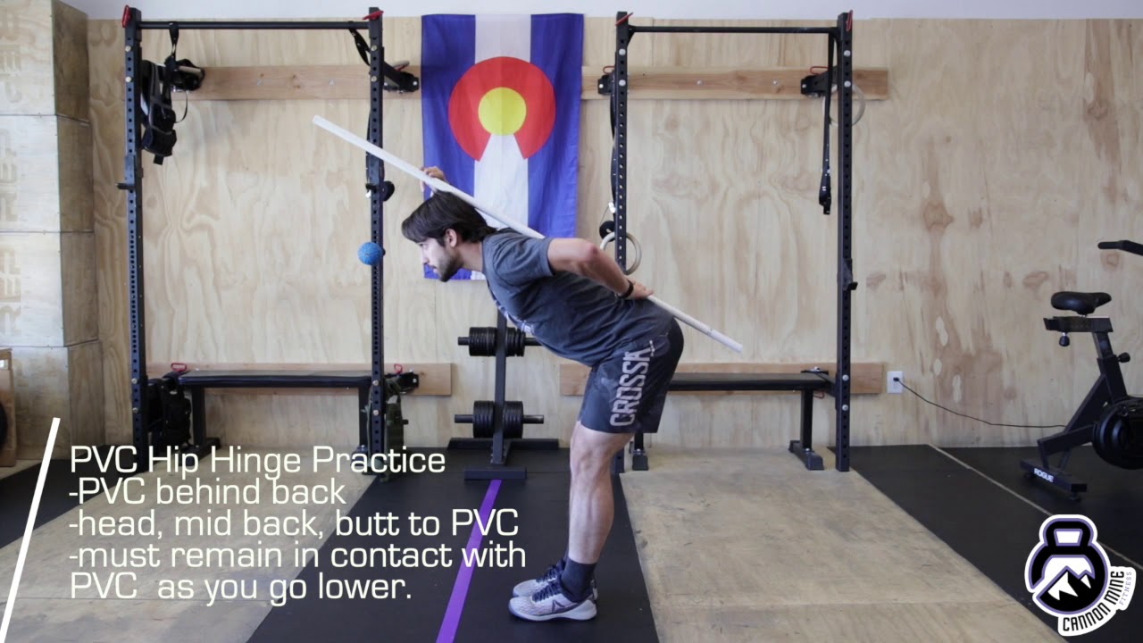 PVC Hip Hinge Practice YouTube