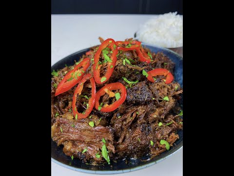 Tutorial Memasak Rendang Daging Sapi #celanapendek Yang Enak Dimakan