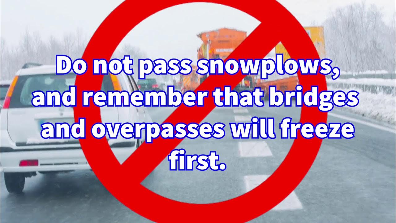 PSADriving in Snowy Conditions YouTube