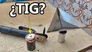 Tig welding with a stack