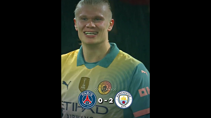 What a comeback! 🔥 PSG - Manchester City 2024