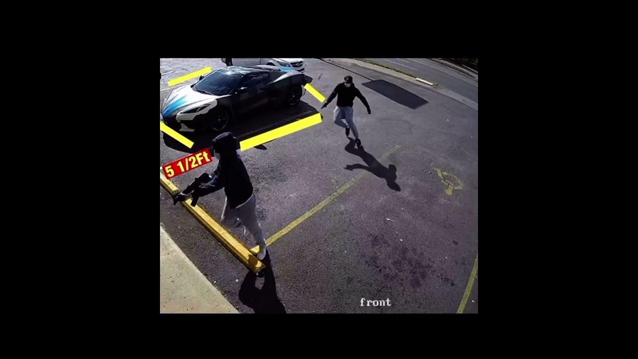 Young Dolph never parked @ Makedas the car was towed there by GA company!