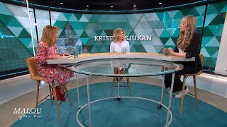 Skådespelaren Sofia Ledarp fick kristallsjukan mitt under en föreställning - Malou Efter tio (TV4)