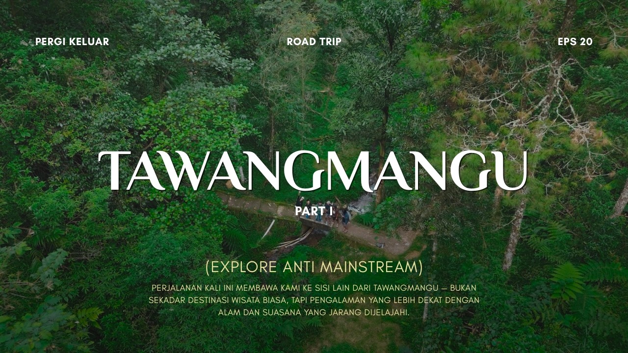 An Unusual Road Trip to Tawangmangu! From the Forest to an Aesthetic Villa | PART 1