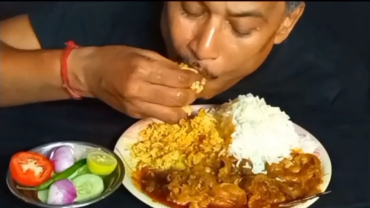 Spicy Mutton Kosha & Steaming Rice Eating Show | Ultimate Food Challenge ASMR