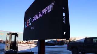 Mobile Trailer 4FT x 8FT - EnviroSlim LED Display