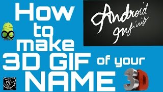 How to make 3D gif of your name screenshot 4
