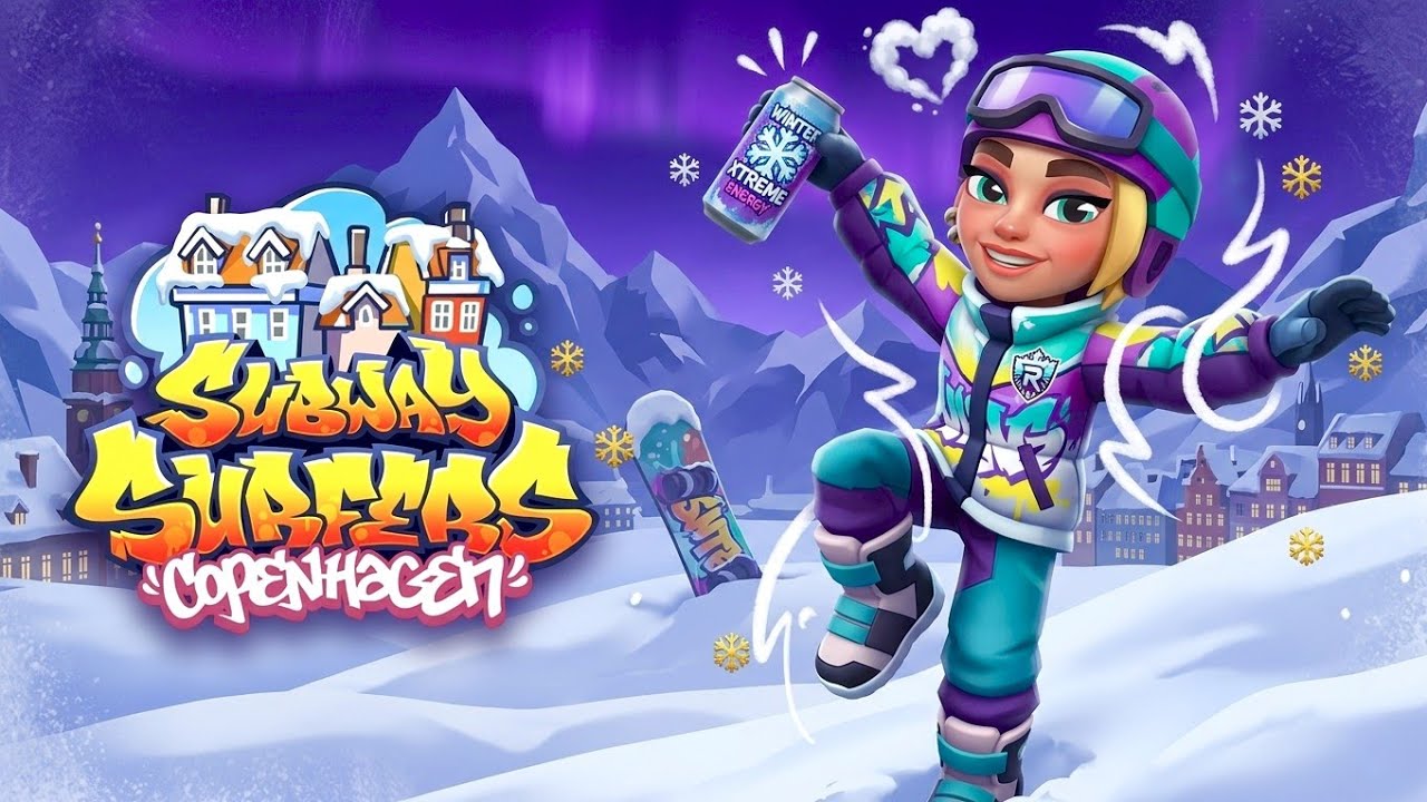 ‼️冬季シーズン限定‼️22-23 TT  SURFER LS 25cm Subway Surfers COPENHAGEN WINTER XTREME 2023 - SINDRI - YouTube