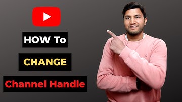 How To Change Youtube Channel Handle| Youtube Handle Kaise Change Karen | Create Youtube Handle