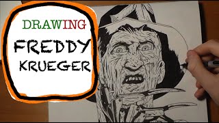 FREDDY KRUEGER SPEED DRAWING