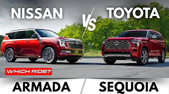 2025 Nissan Armada vs 2025 Toyota Sequoia: Which is BETTER?