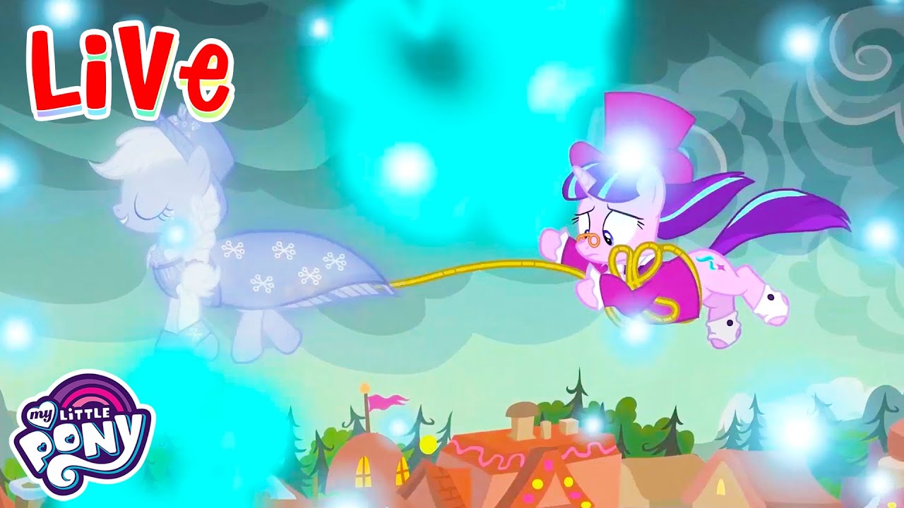 🔴 LIVE | Christmas Episodes! 🎄✨ My Little Pony Friendship Is Magic 🦄 Children's Cartoon 💖 MLP FIM