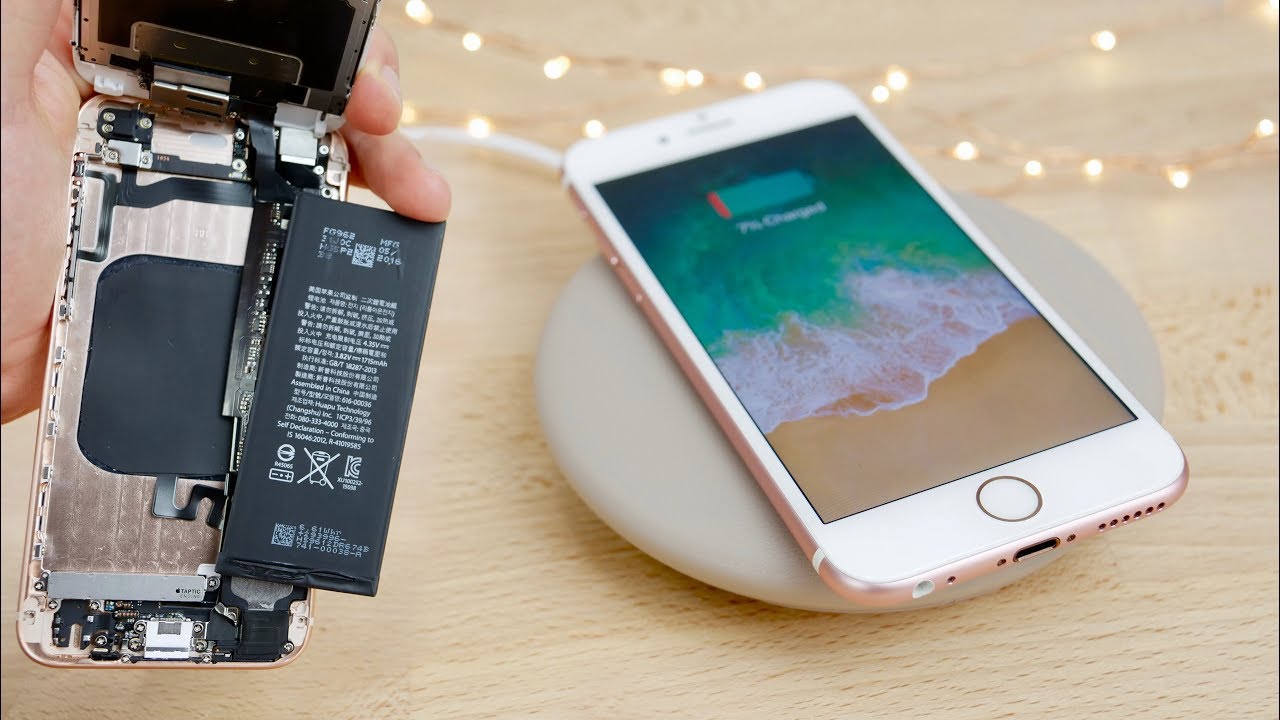 Get REAL Wireless Charging on Old iPhones! 7/6s/6 Mod