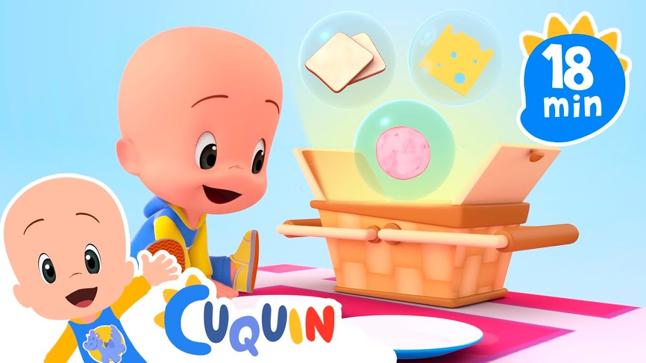 Aprenda sobre alimentos com Cuquín | Aventuras educativas de Cuquin