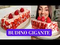 BUDINO GIGANTE alle FRAGOLE - (Ricetta SENZA GLUTINE) | Diana&Alessio