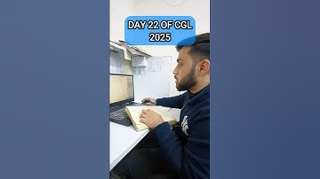 Day 22 of CGL preparation 🎯|| #shorts #ssc #ssccgl #studymotivation #ssccgl2025 #motivation #cgl