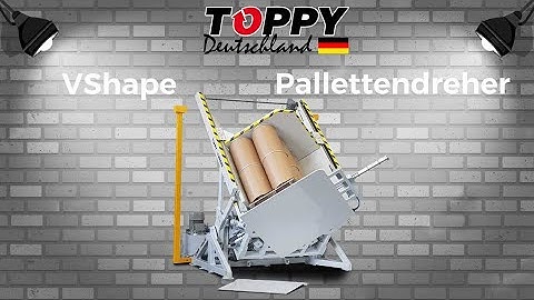 Palettendreher "V-Shape" (DAS ORIGINAL) - Säcke, Schachtel, Dose, Big Bags