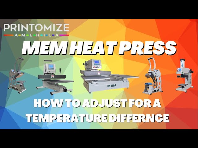 MEM Heat Press Machine I Top Performance