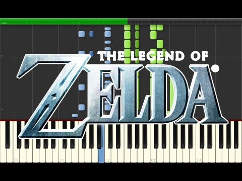 Hyrule Temple - Zelda II (Piano Tutorial, Synthesia)