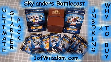Skylanders Battlecast Ultimate Starter Pack: Unboxing, Showcase, & Why to Buy!