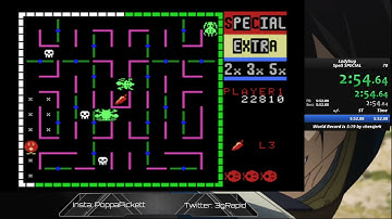 New Speedrun World Record - LadyBug - Spell SPECIAL - ColecoVision - 4:23