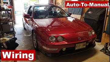 Auto-To-Manual Swap Wiring: 2001 Acura Integra