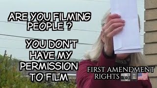 'Are You Filming People? You Don't Have My Permission To Film' by First Amendment Rights 32,557 views 3 weeks ago 18 minutes