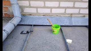 Самодельный герметик для крыши из пенопласта – как заделать мелкие протечки