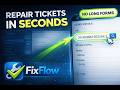 Create Phone Repair Tickets in Seconds | FixFlowSoftware Demo