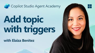 Add a new topic with trigger and nodes
