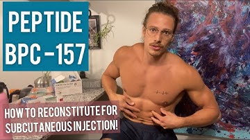 How to Mix, Reconstitute, and Dose Peptide BPC-157 for Joint, Muscle Tendon, Gut Repair and Healing