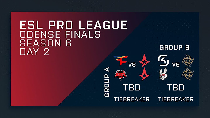 Full Broadcast: Groups Day 2 - ESL Pro League Season 6 Finals - Main Stream