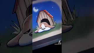 Animated a Sleepy dog