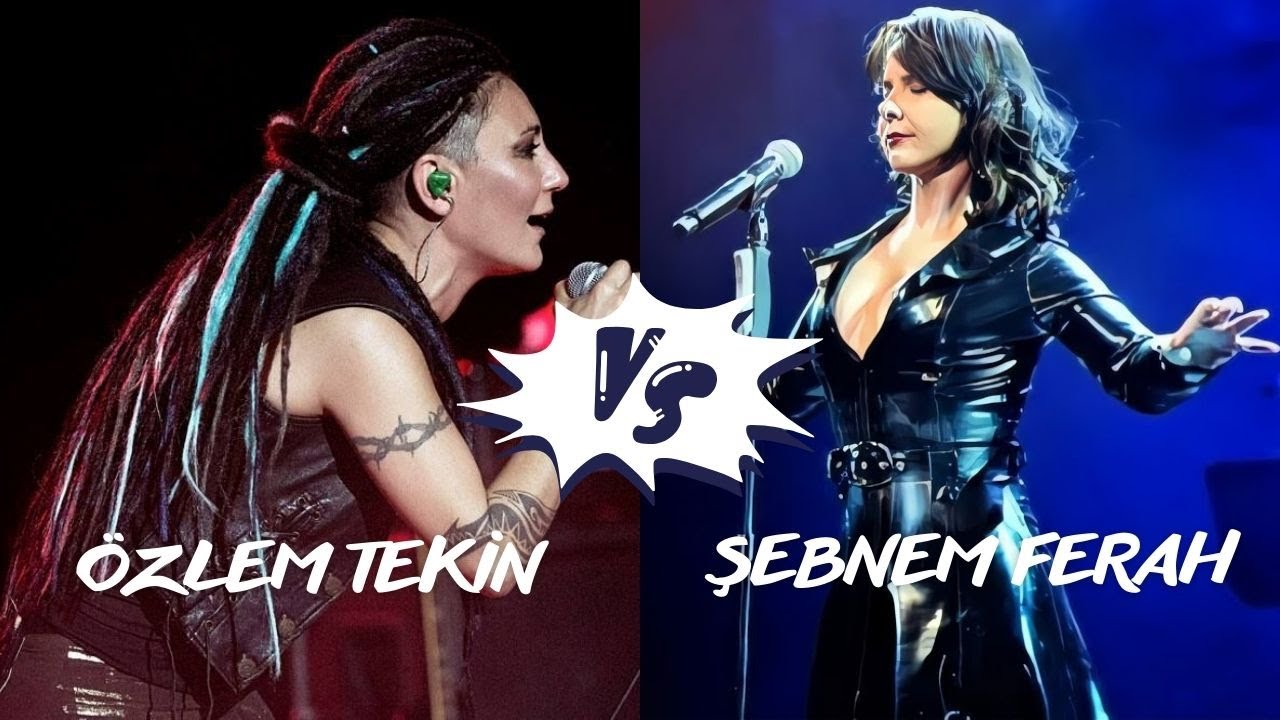 Özlem Tekin VS Şebnem Ferah Ses Düellosu