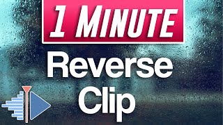 Kdenlive : How to Reverse Clip (Fast Tutorial)