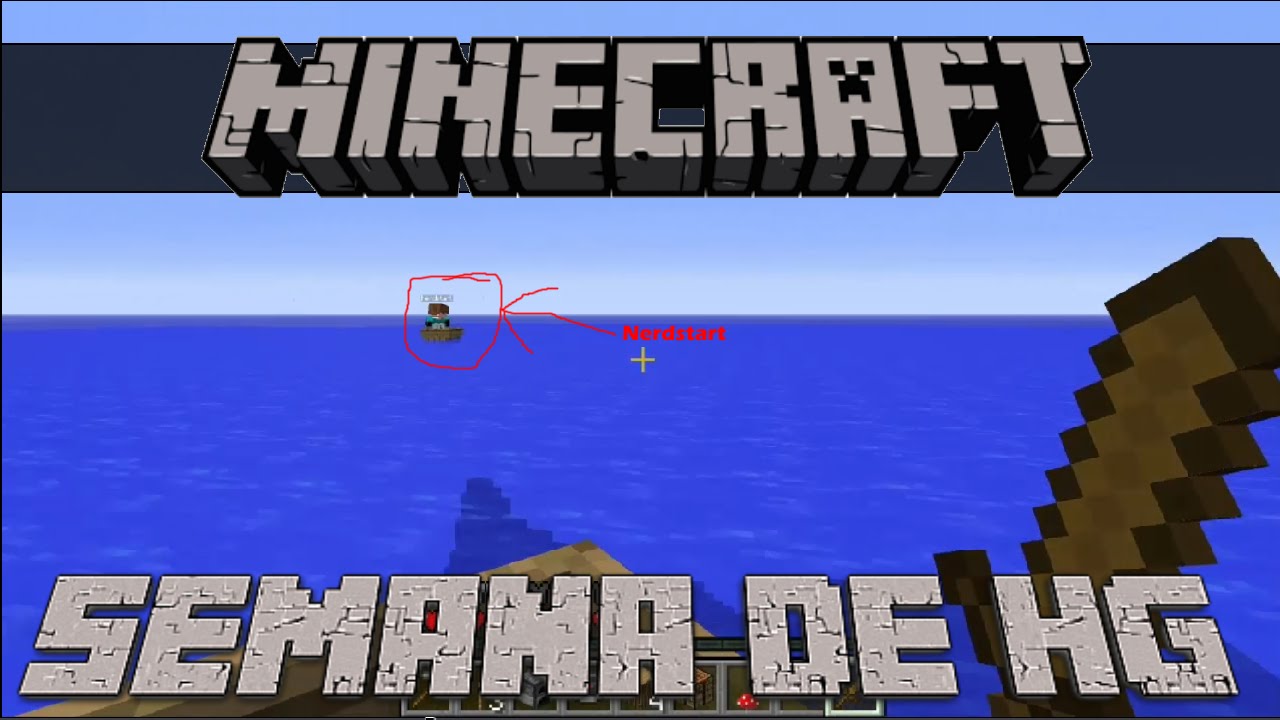 Minecraft 1 Semana de HG Games huehue YouTube