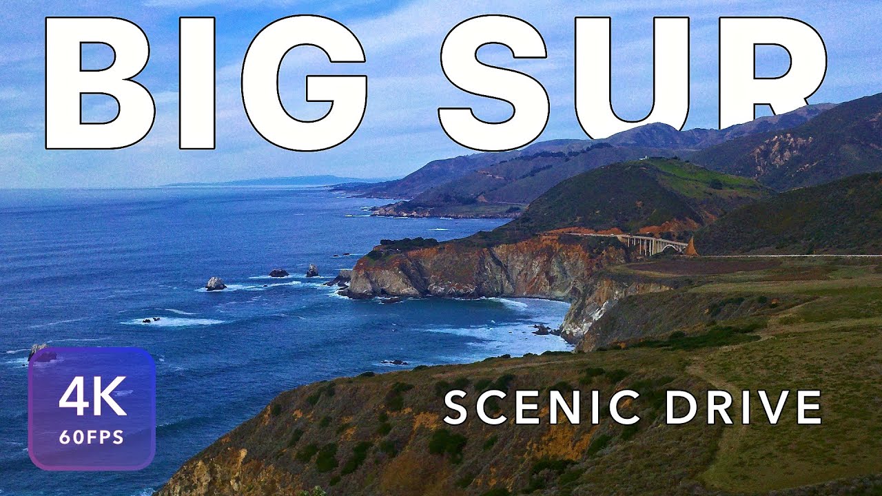 Big Sur - Stunning Scenic Drive California Highway 1 | 4K