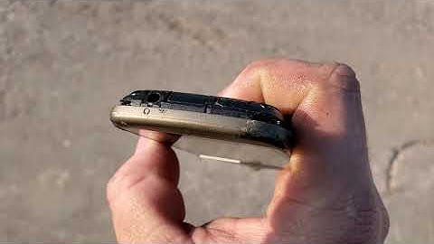 Sprint HTC Hero Drop Test