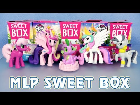 Видео: My Little Pony из Sweet Box - обзор фигурок второй волны