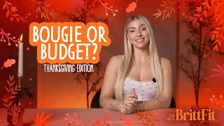 Is My Taste Bougie? Thanksgiving Edition The Real Britt Fit