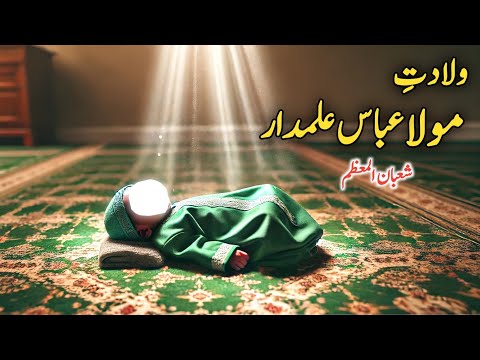 Hazrat Abbas AS Ki Wiladat Shaban Waqia Birth Story Of Mola Abbas AR Voice