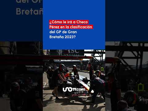 Checo Pérez, así le fue en las prácticas del GP de Gran Bretaña 2023