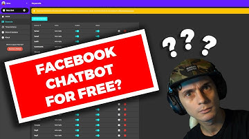 FACEBOOK LIVE CHATBOT FOR FREE!