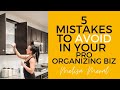 5 Mistakes to AVOID in Your Organizing Business - PRO ORGANIZER BOOTCAMP