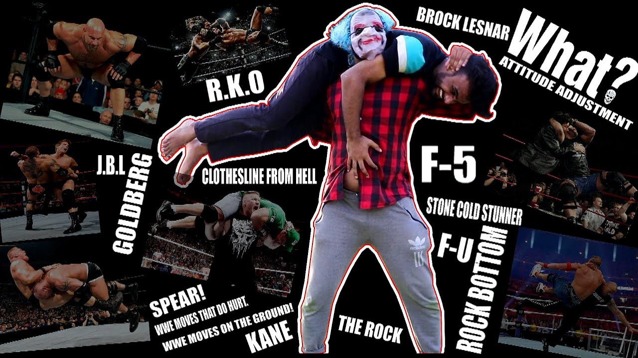 WWE Moves On Grass 10 WWE Moves That Do Hurt In Real! YouTube