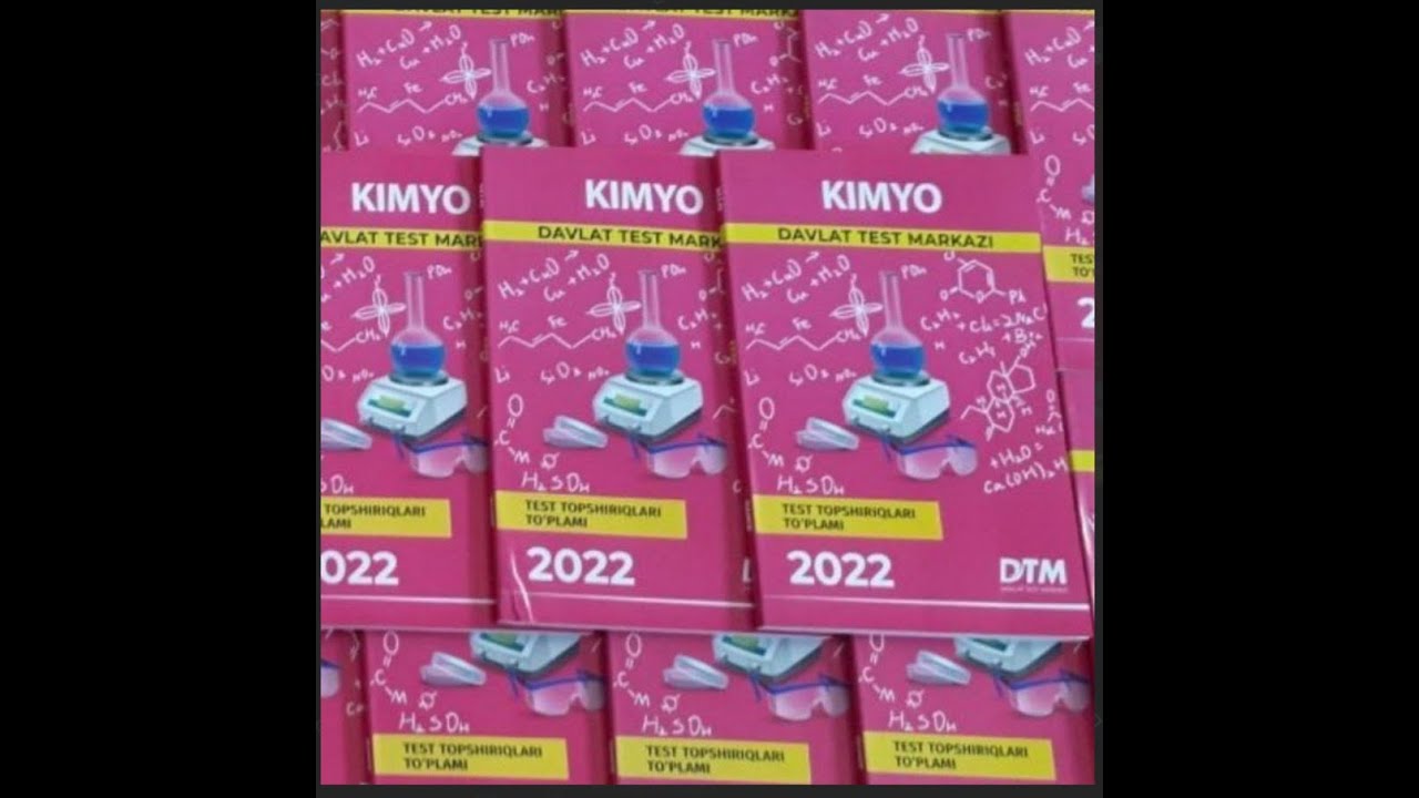 KIMYO DTM 2022 YECHIMLARI 1-MAVZU KIMYONING ASOSIY TUSHUNCHALARI 51-69 ...